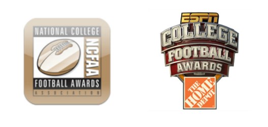 2012 National College Football Awards Association (NCFAA) master calendar